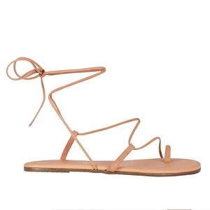 Tkees Jo Leather Lace Up Sandals